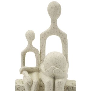Mauro Ferretti Stons Figúrka Maternität 10x7x26 cm krémová dekorácia