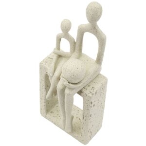 Mauro Ferretti Stons Figúrka Maternität 10x7x26 cm krémová dekorácia