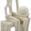 Mauro Ferretti Stons Figúrka Maternität 10x7x26 cm krémová dekorácia