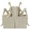 Mauro Ferretti opierka na knihy Stons 24x10x20,5 cm krémová