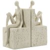 Mauro Ferretti opierka na knihy Stons 24x10x20,5 cm krémová