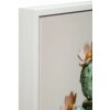 Mauro Ferretti Leinwandbild mit Rahmen Kaktusvase 40x2,8x40 cm