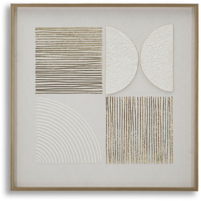 Mauro Ferretti Obraz s rámom Abstrakt 60x60 cm