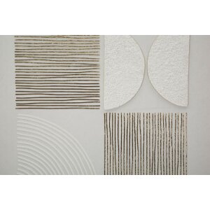 Mauro Ferretti Obraz s rámom Abstrakt 60x60 cm