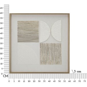Mauro Ferretti Obraz s rámom Abstrakt 60x60 cm