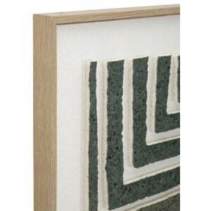 Mauro Ferretti 3D obraz na plátne s rámom 60x80 cm - zelená