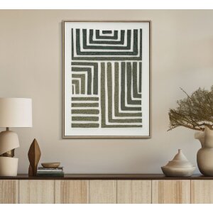 Mauro Ferretti 3D obraz na plátne s rámom 60x80 cm - zelená