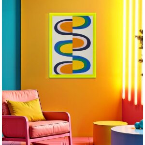 Mauro Ferretti nástenný obraz Pop Art s rámom 50x70 cm