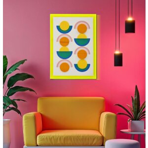 Mauro Ferretti nástenný obraz Pop Art s rámom 50x70 cm