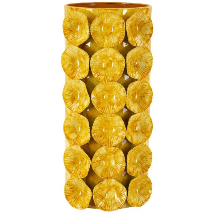Mauro Ferretti Váza Drop 16x15x33 cm Žltá