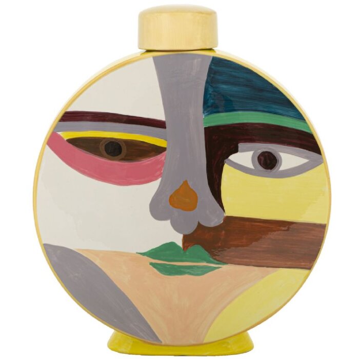 Mauro Ferretti Váza Piccassy Farbe okrúhla 28x9x33 cm