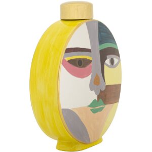 Mauro Ferretti Váza Piccassy Farbe okrúhla 28x9x33 cm