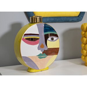Mauro Ferretti Váza Piccassy Farbe okrúhla 28x9x33 cm