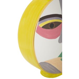 Mauro Ferretti Váza Piccassy Farebná okrúhla 23x9x28 cm