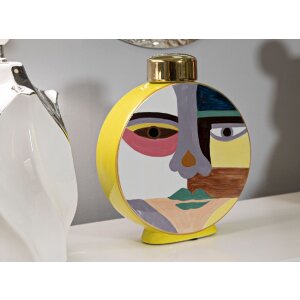 Mauro Ferretti Váza Piccassy Farebná okrúhla 23x9x28 cm