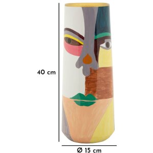 Mauro Ferretti Váza Piccassy Farebná vysoká 40 cm