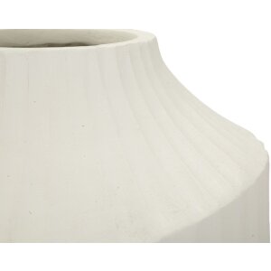 Mauro Ferretti Váza Ice 28,5x50,5 cm - Krémová