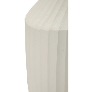 Mauro Ferretti Váza Ice 28,5x50,5 cm - Krémová