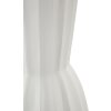 Mauro Ferretti Váza Glint Ø 25x50 cm biela