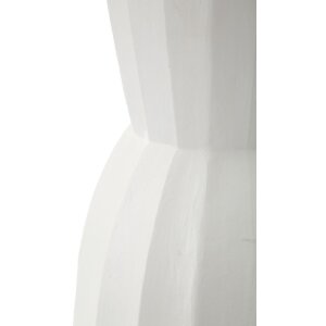 Mauro Ferretti Váza Glint Ø 24x41 cm biela
