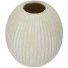 Mauro Ferretti Váza Eiszapfen Ø 36,5x38 cm krémová
