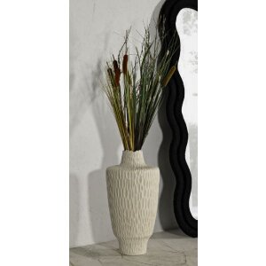 Mauro Ferretti Váza Schatten Ø 29,5x57 cm krémová