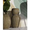 Mauro Ferretti Váza Brise Ø 25x52,5 cm trstinová zelená