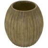 Mauro Ferretti Váza Brise Ø 32x32,5 cm trstinová zelená