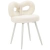 Mauro Ferretti Stolička Mini Ilary 40x67 cm biela