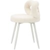 Mauro Ferretti Stolička Mini Ilary 40x67 cm biela