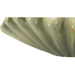 Mauro Ferretti Dekoračná misa Benátky Ø 40x13 cm zelená