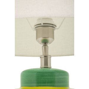 Mauro Ferretti stolná lampa Piccassy farebná E27 40x65 cm viacfarebná