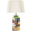 Mauro Ferretti stolná lampa Piccassy farebná E27 40x65 cm viacfarebná