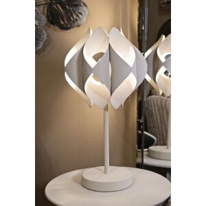 Mauro Ferretti stolná lampa Vesmír E27 28x57 cm krémová