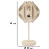 Mauro Ferretti stolná lampa Vesmír E27 28x57 cm krémová