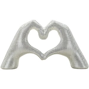 Socha „Lover Silver“ Polyresin...