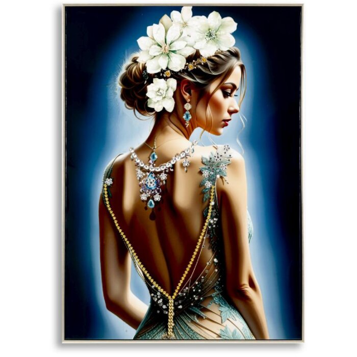Mauro Ferretti nástenný obraz Isabel s rámom 72x4x102 cm