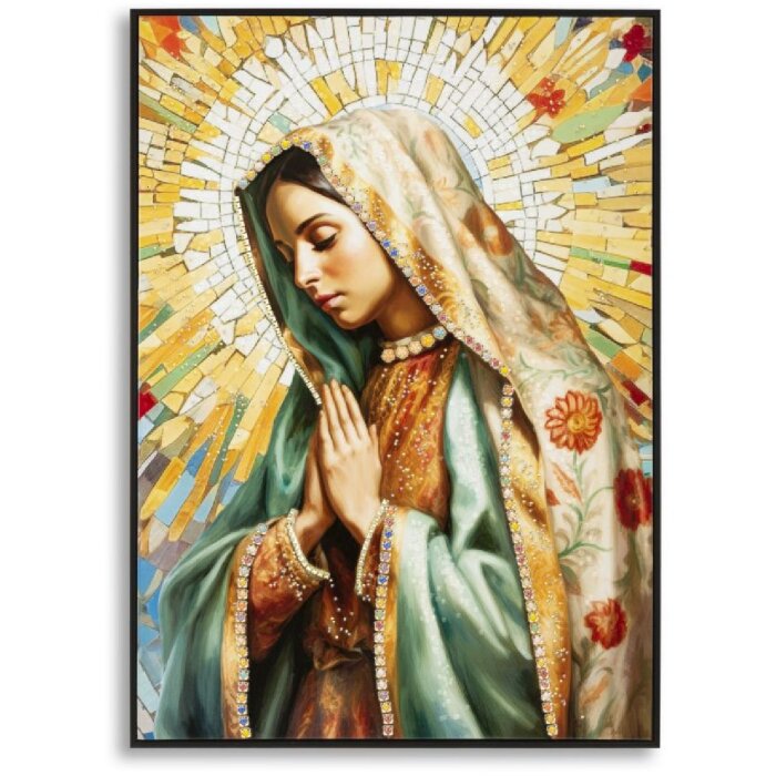 Mauro Ferretti Obraz Madonna s rámom 72x4x102 cm