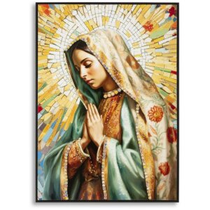 Mauro Ferretti Obraz Madonna s rámom 72x4x102 cm
