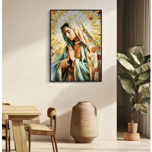 Mauro Ferretti Obraz Madonna s rámom 72x4x102 cm