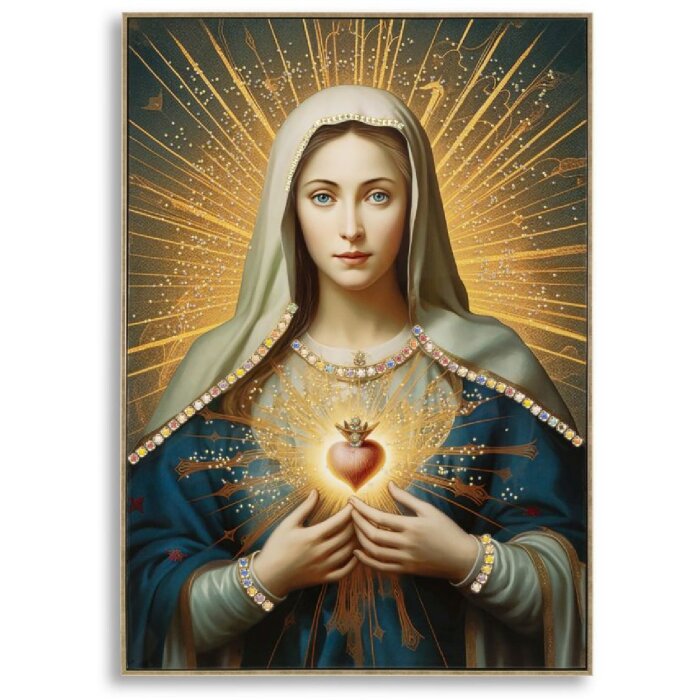 Mauro Ferretti Obraz s rámom Madonna 72x4x102 cm
