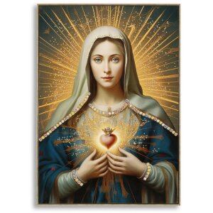 Mauro Ferretti Obraz s rámom Madonna 72x4x102 cm