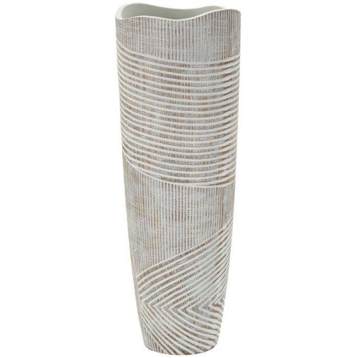 Mauro Ferretti Váza Holzig Ø 19x55 cm praná bielizna