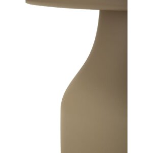 Mauro Ferretti stolík Gea 48x48x50 cm sivý