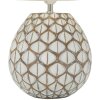 Mauro Ferretti Stolná lampa Tibet Ø35x52 cm White Wash