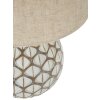 Mauro Ferretti Stolná lampa Tibet Ø35x52 cm White Wash