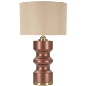 Rosenthal stolná lampa sklo hnedá...