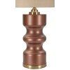 Rosenthal stolná lampa sklo hnedá zlatá Ø40.5x69.5cm
