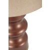 Rosenthal stolná lampa sklo hnedá zlatá Ø40.5x69.5cm