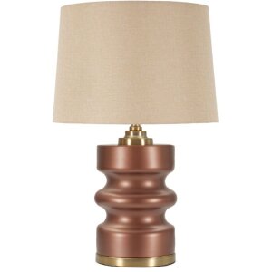Rosenthal stolná lampa sklo hnedá...